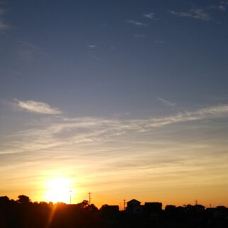 琴ヶ浜_1539413_琴ヶ浜に落ちる夕日 pt