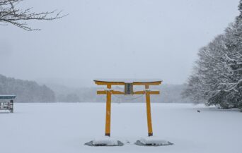 浮布の池_1537890_結氷の浮布池 pt